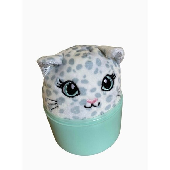 Scented Squishmallow Justice Series 1 Crystal Snow Leopard 4" Plush Capsule - Picture 2 of 6